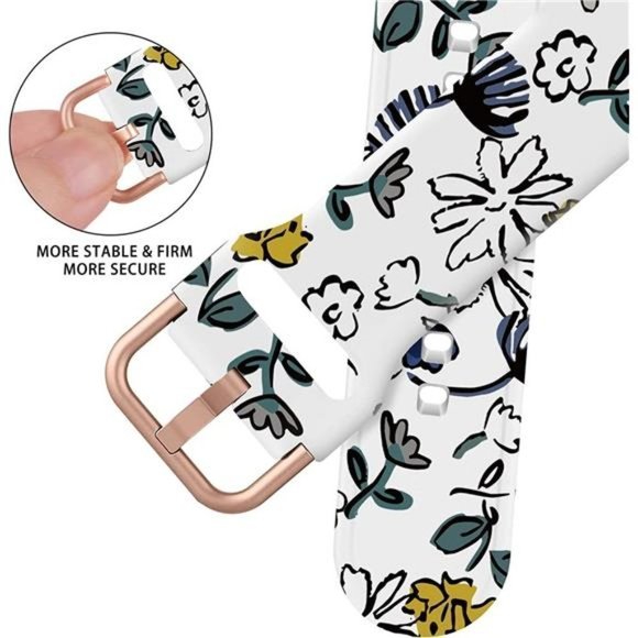 NEW Luxury Floral Apple Watch Band - Picture 2 of 6